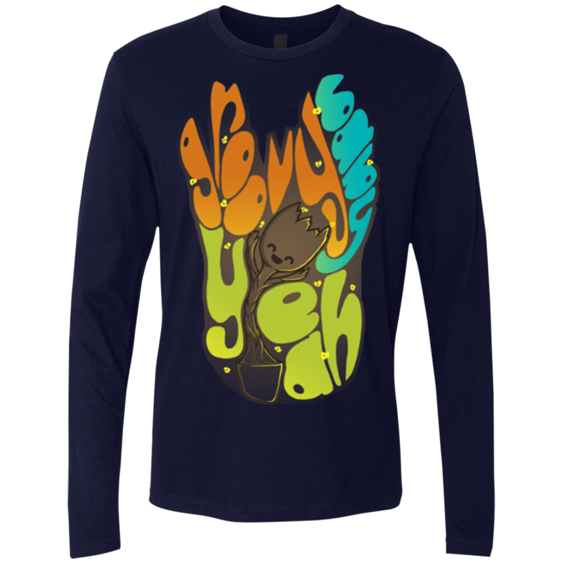 Groovy Baby Men's Premium Long Sleeve
