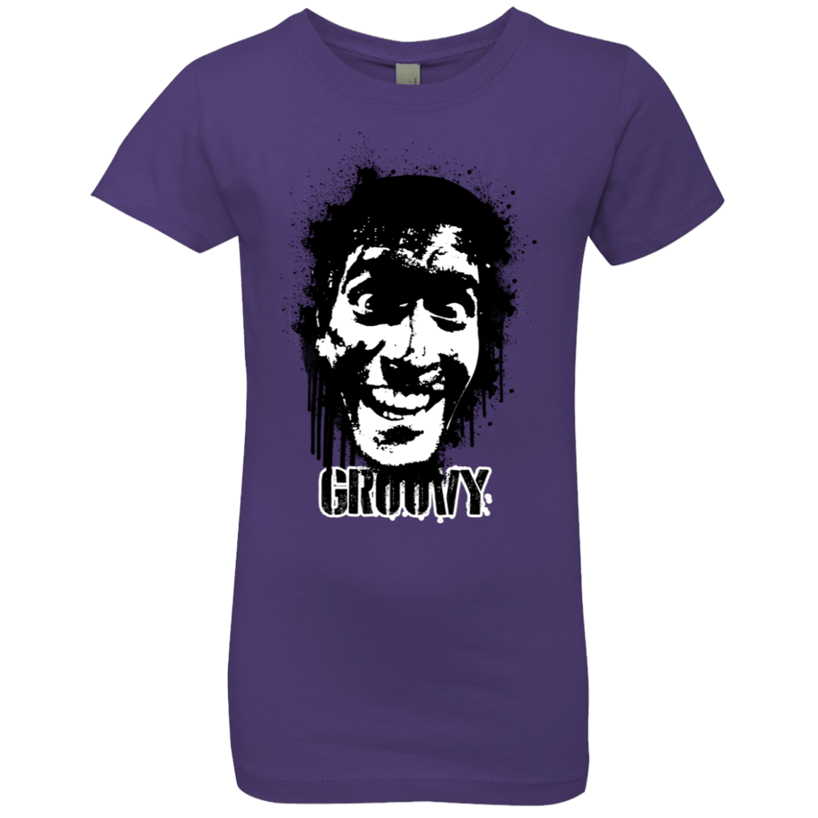 T-Shirts Purple Rush / YXS Groovy Girls Premium T-Shirt