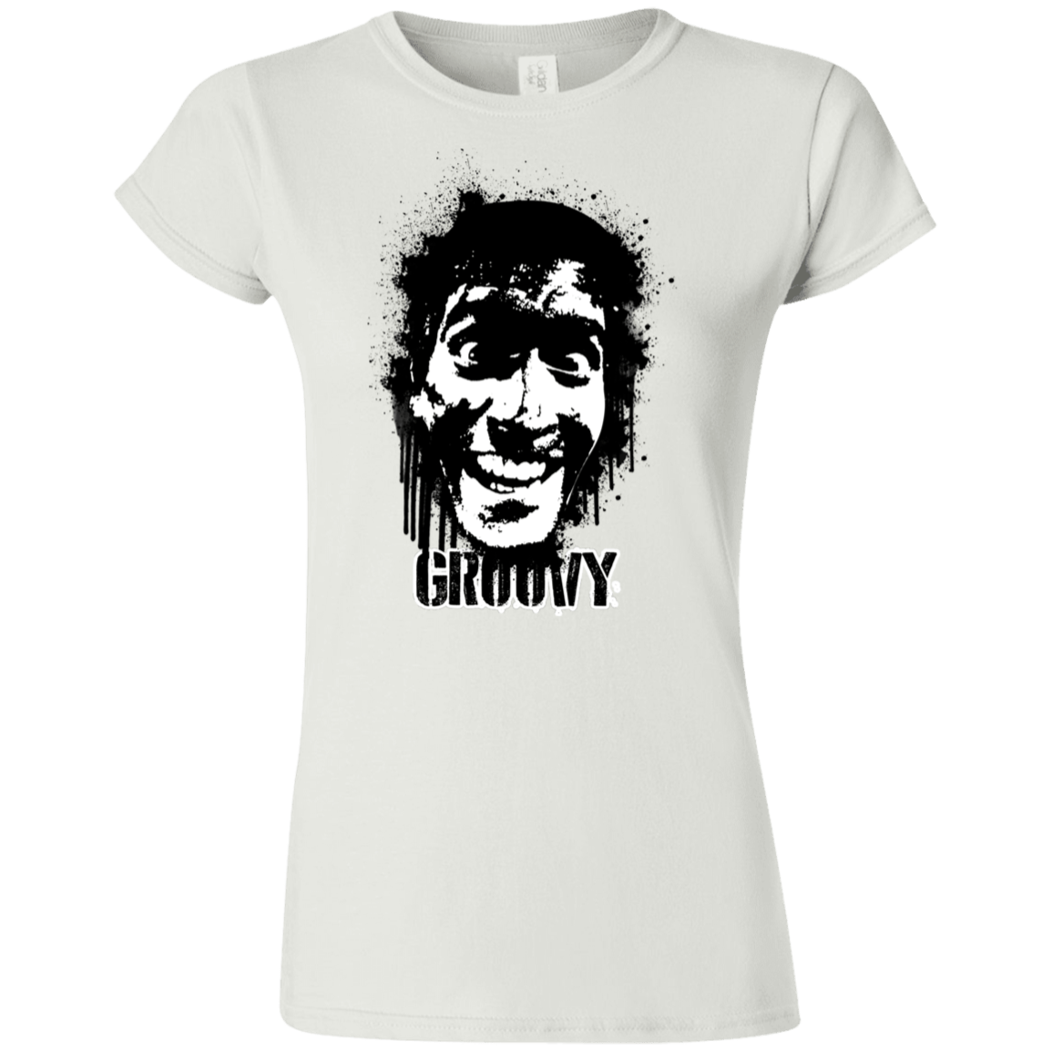 T-Shirts White / S Groovy Junior Slimmer-Fit T-Shirt