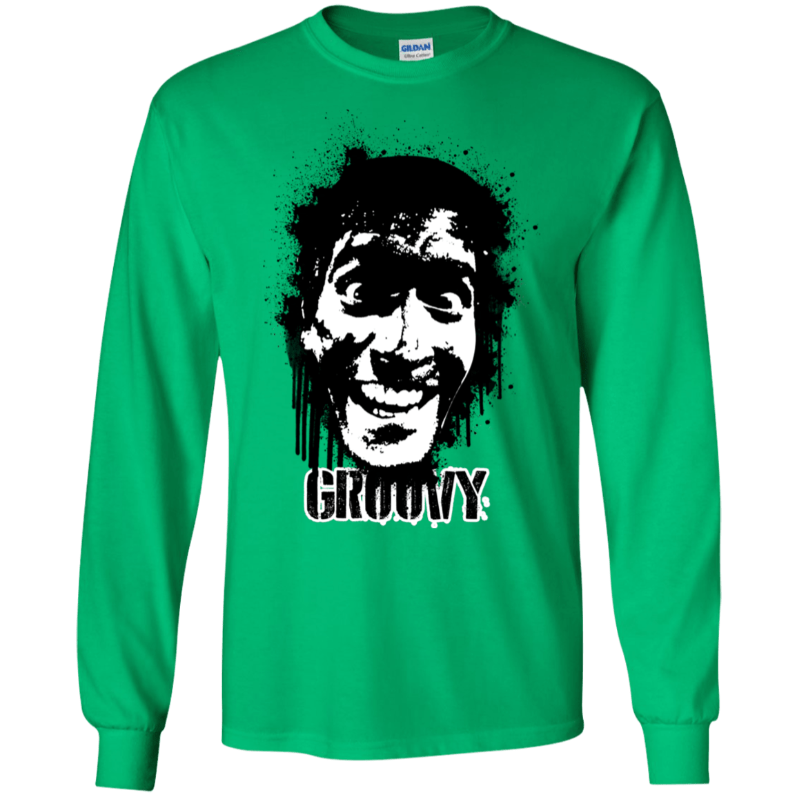 T-Shirts Irish Green / S Groovy Men's Long Sleeve T-Shirt