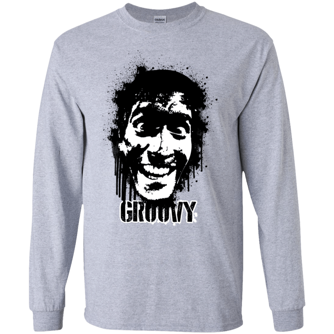 T-Shirts Sport Grey / S Groovy Men's Long Sleeve T-Shirt