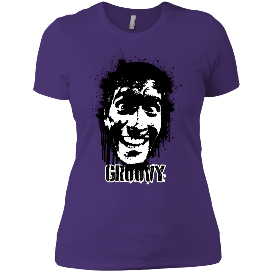 T-Shirts Purple Rush/ / X-Small Groovy Women's Premium T-Shirt