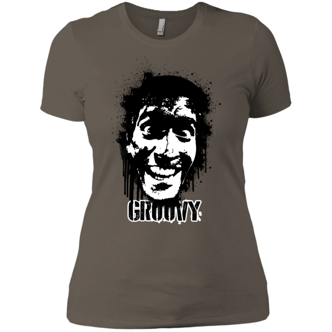 T-Shirts Warm Grey / X-Small Groovy Women's Premium T-Shirt