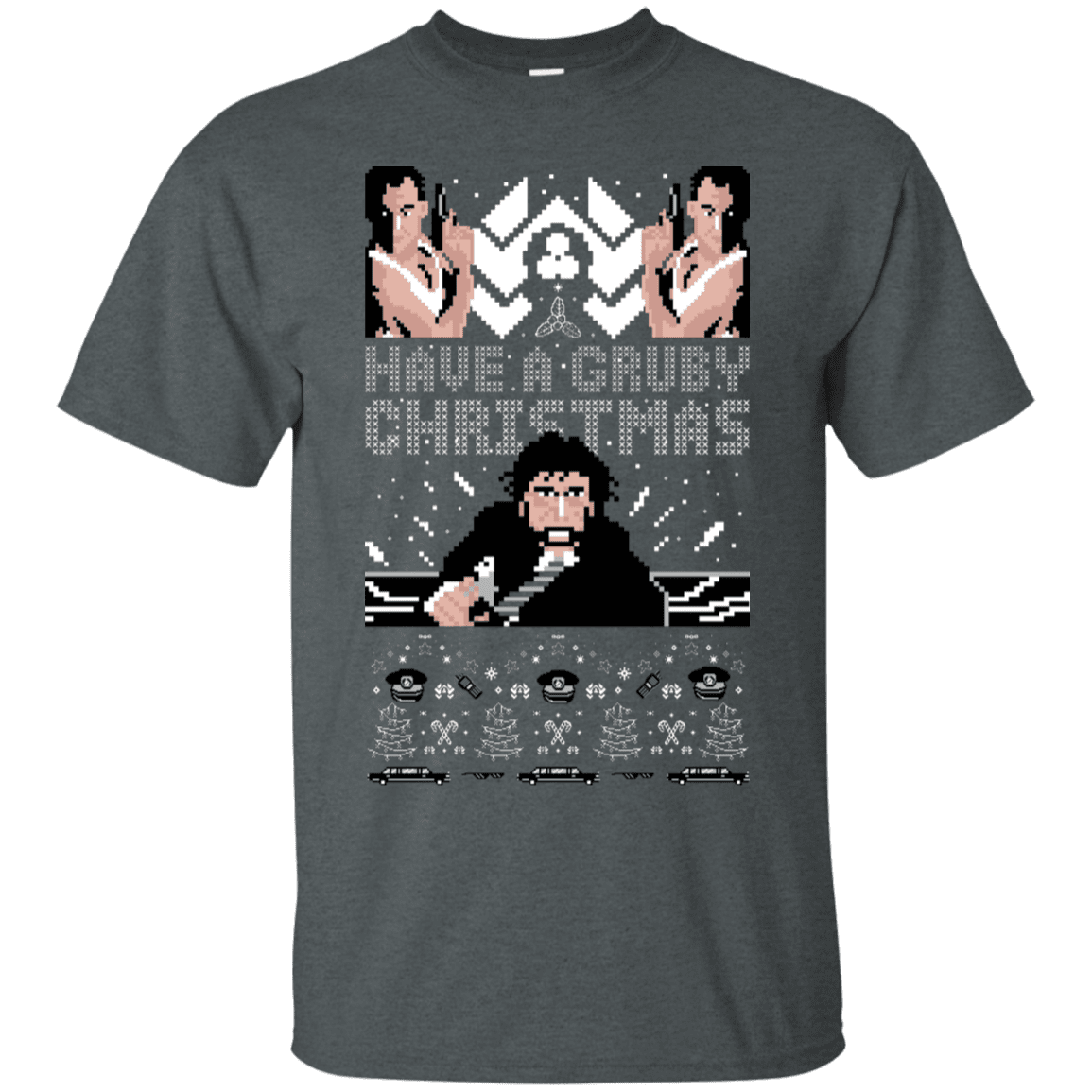 T-Shirts Dark Heather / S Gruber Christmas T-Shirt
