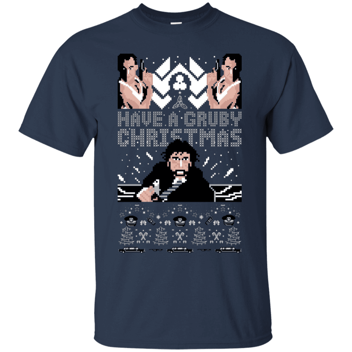 T-Shirts Navy / S Gruber Christmas T-Shirt