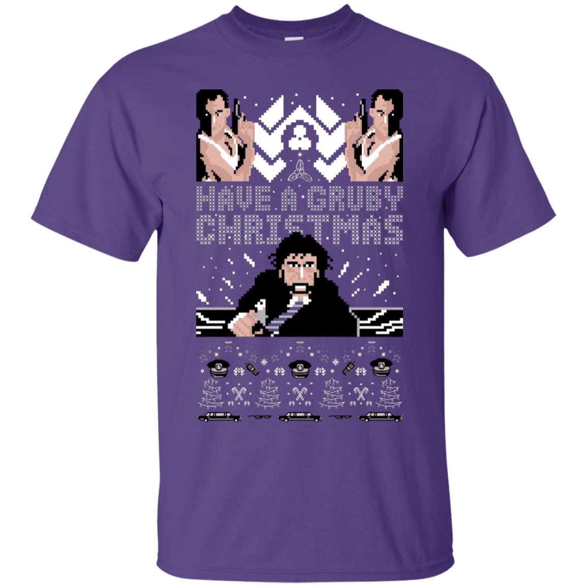 T-Shirts Purple / S Gruber Christmas T-Shirt