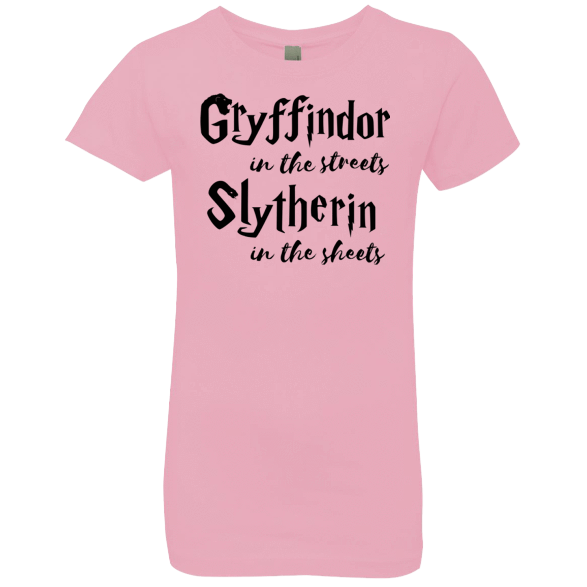T-Shirts Light Pink / YXS Gryffindor Streets Girls Premium T-Shirt