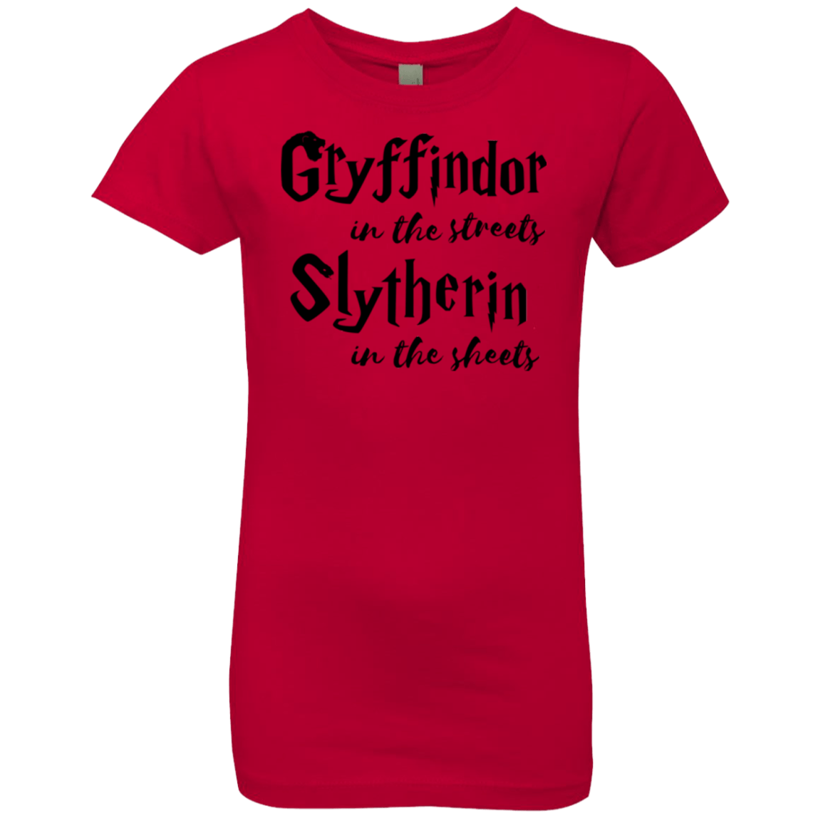 T-Shirts Red / YXS Gryffindor Streets Girls Premium T-Shirt