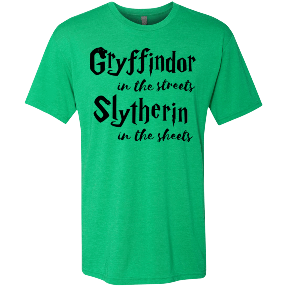T-Shirts Envy / Small Gryffindor Streets Men's Triblend T-Shirt