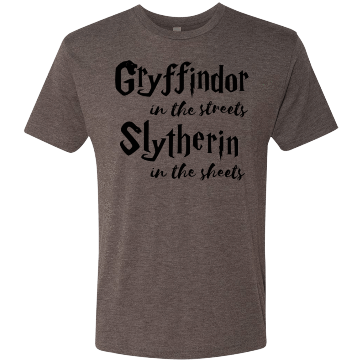 T-Shirts Macchiato / Small Gryffindor Streets Men's Triblend T-Shirt