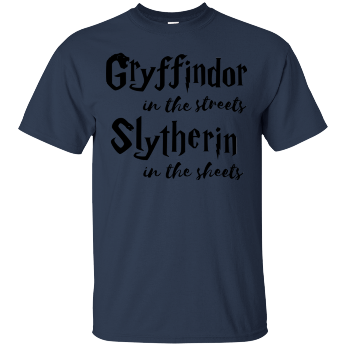 T-Shirts Navy / Small Gryffindor Streets T-Shirt
