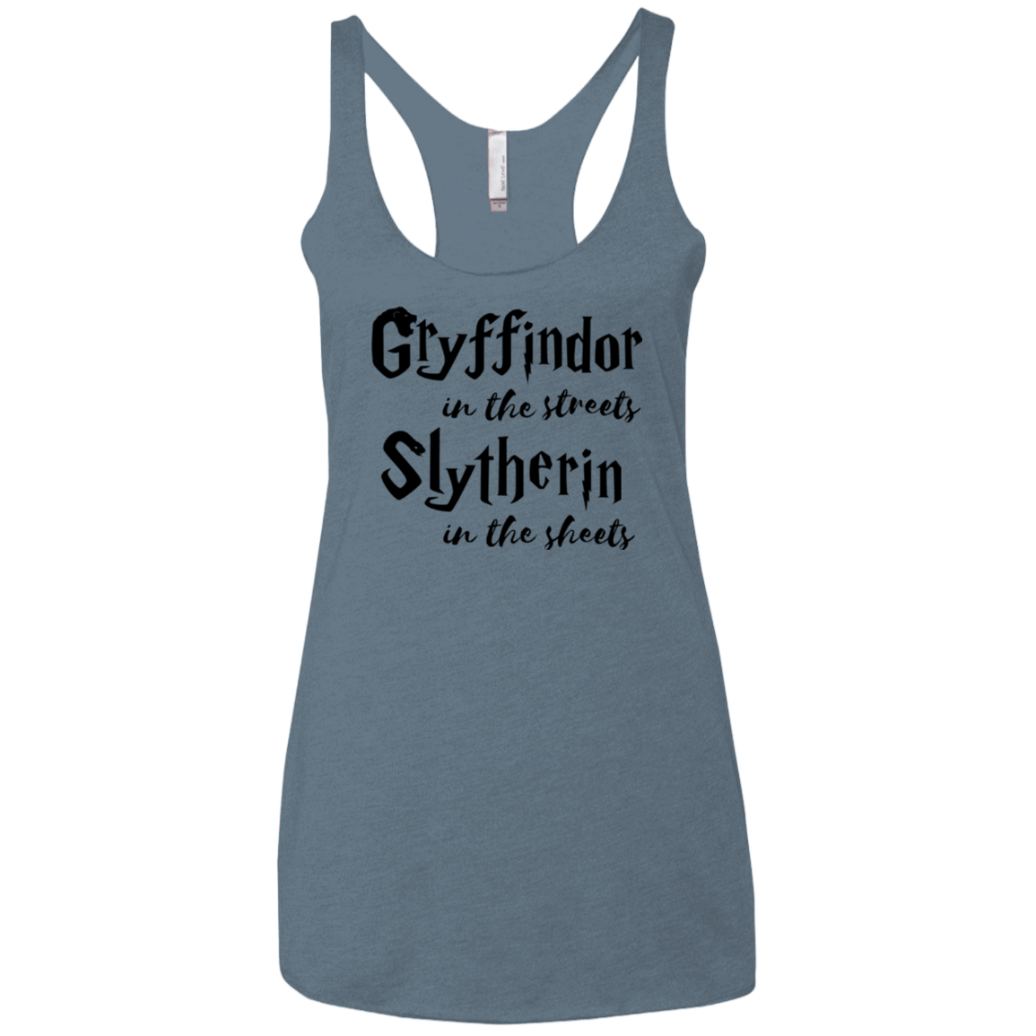 T-Shirts Indigo / X-Small Gryffindor Streets Women's Triblend Racerback Tank