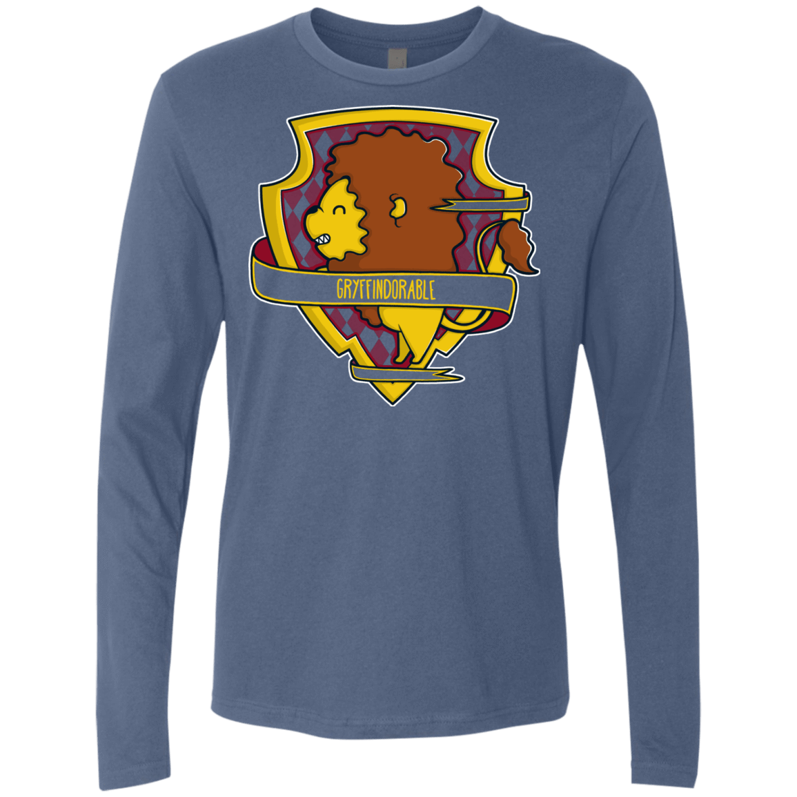 T-Shirts Indigo / Small Gryffindorable Men's Premium Long Sleeve