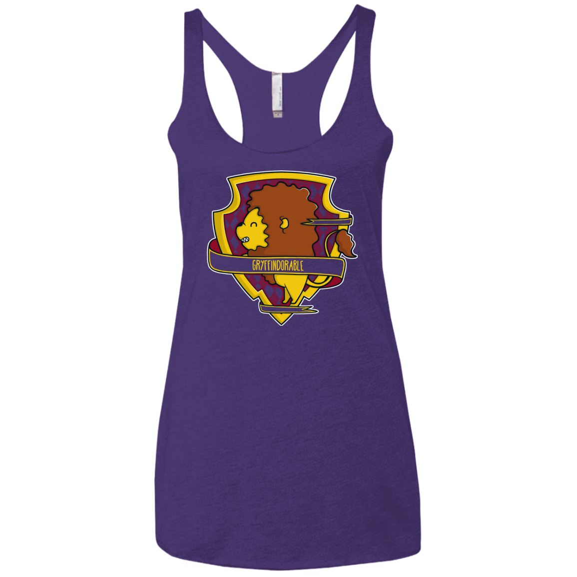 T-Shirts Purple / X-Small Gryffindorable Women's Triblend Racerback Tank