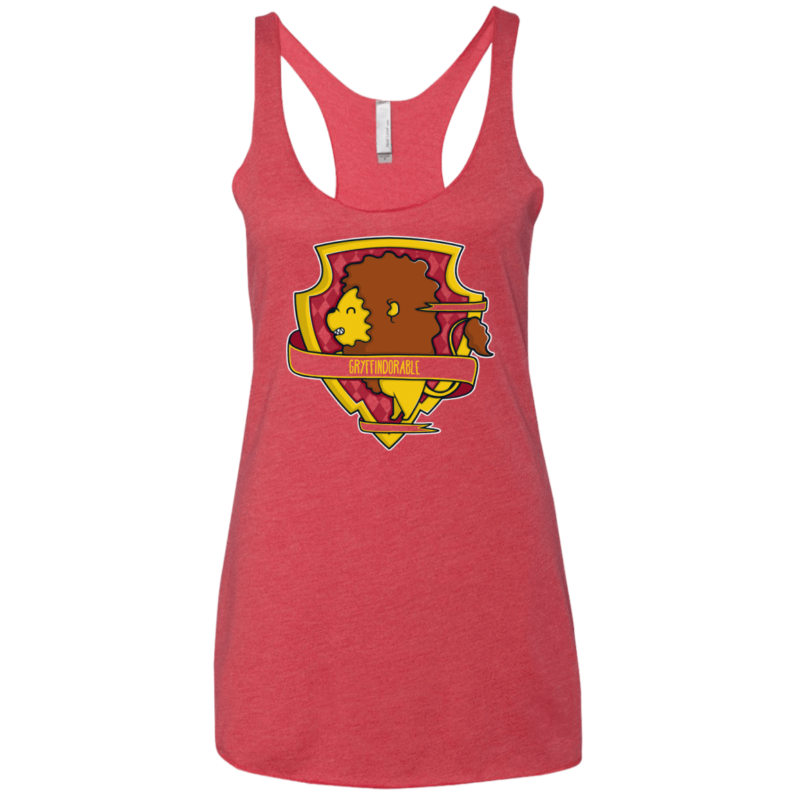 T-Shirts Vintage Red / X-Small Gryffindorable Women's Triblend Racerback Tank