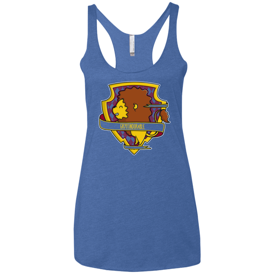 T-Shirts Vintage Royal / X-Small Gryffindorable Women's Triblend Racerback Tank