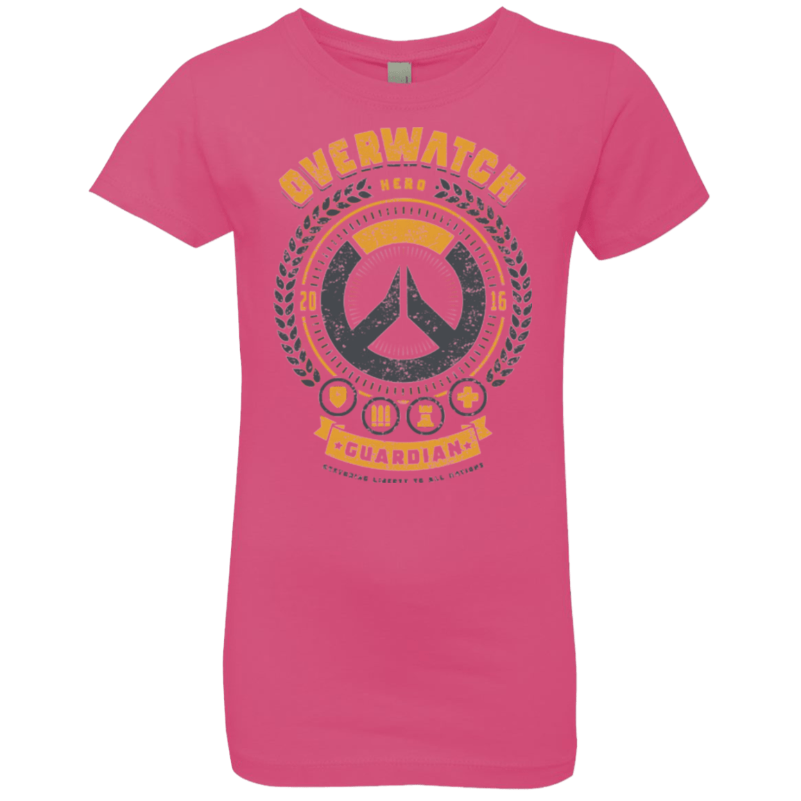 T-Shirts Hot Pink / YXS Guardian Hero Girls Premium T-Shirt