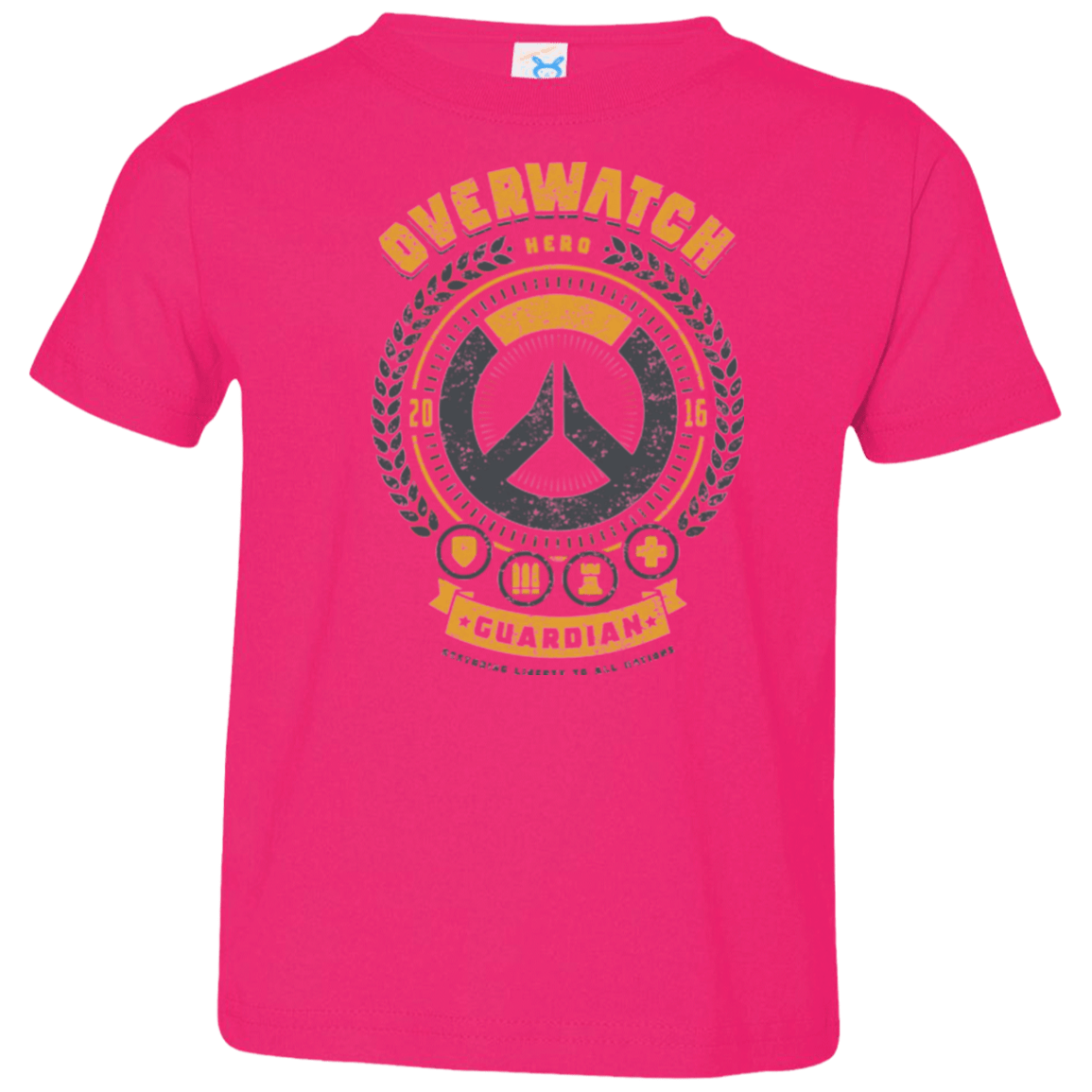 T-Shirts Hot Pink / 2T Guardian Hero Toddler Premium T-Shirt