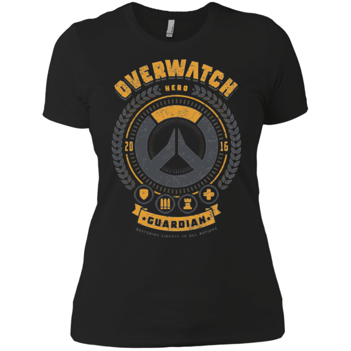 T-Shirts Black / X-Small Guardian Hero Women's Premium T-Shirt