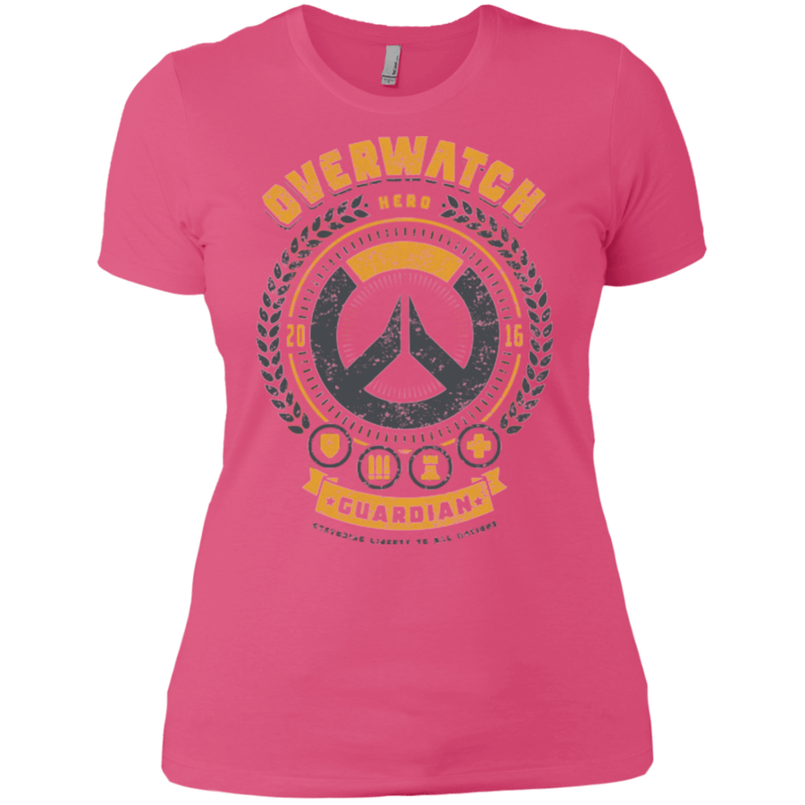 T-Shirts Hot Pink / X-Small Guardian Hero Women's Premium T-Shirt