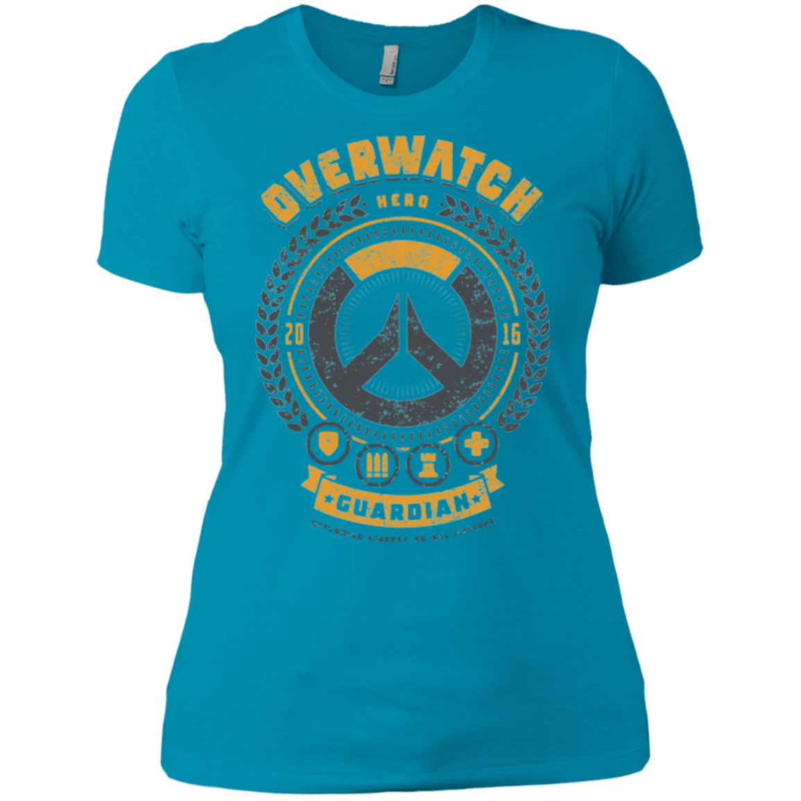 T-Shirts Turquoise / X-Small Guardian Hero Women's Premium T-Shirt