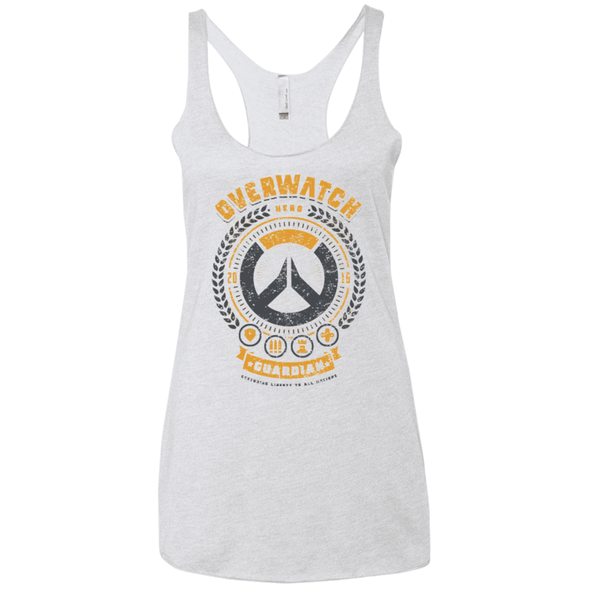 Guardian Hero Women's Triblend Racerback Tank