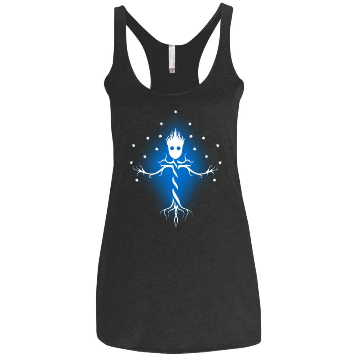 T-Shirts Vintage Black / X-Small Guardian Tree of The Galaxy Women's Triblend Racerback Tank