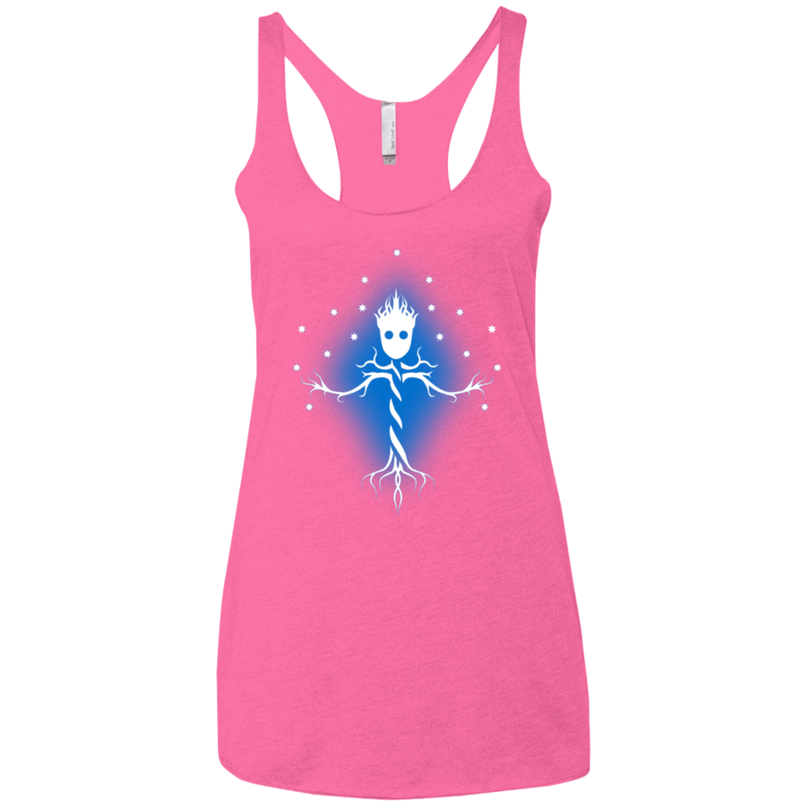 T-Shirts Vintage Pink / X-Small Guardian Tree of The Galaxy Women's Triblend Racerback Tank
