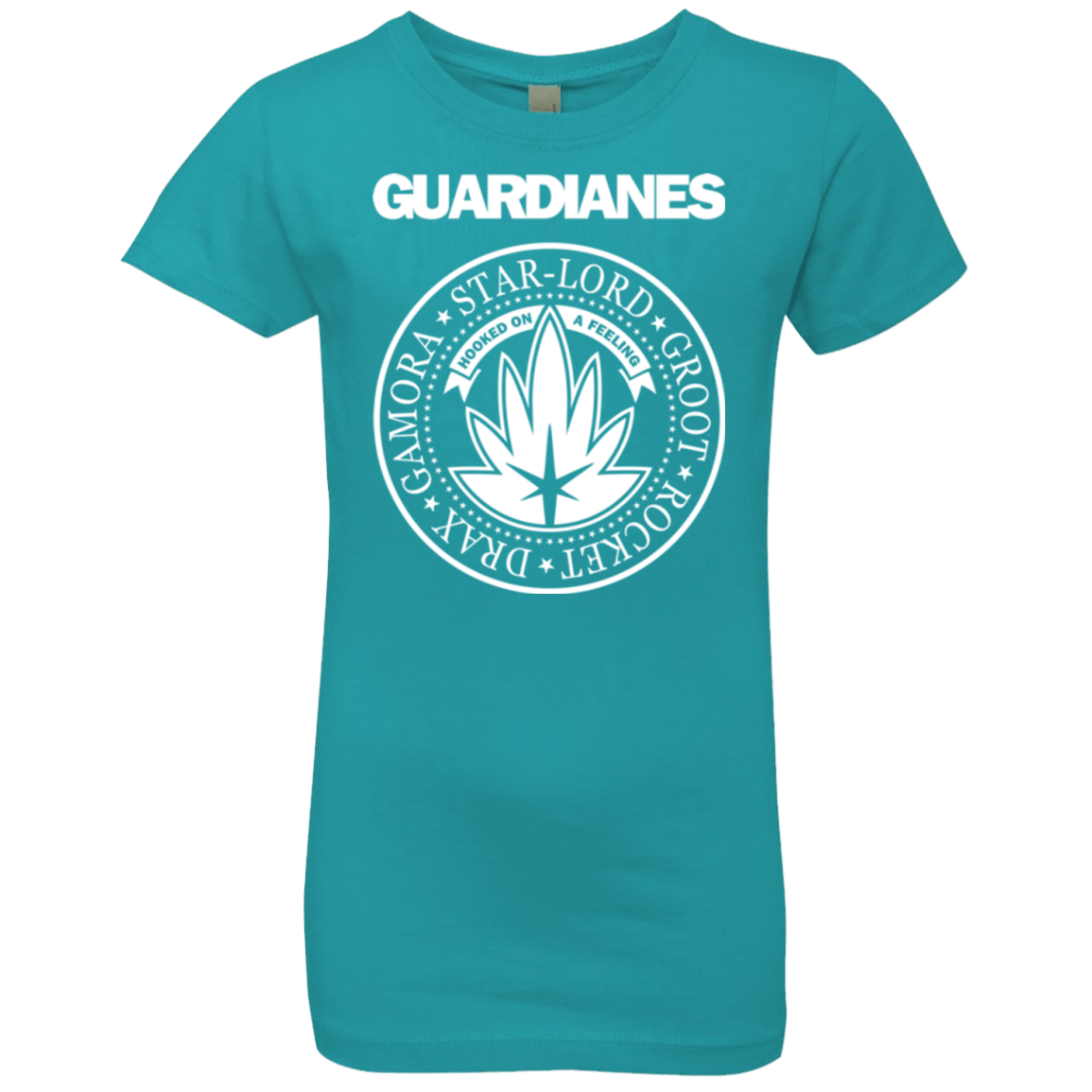 T-Shirts Tahiti Blue / YXS Guardianes Girls Premium T-Shirt