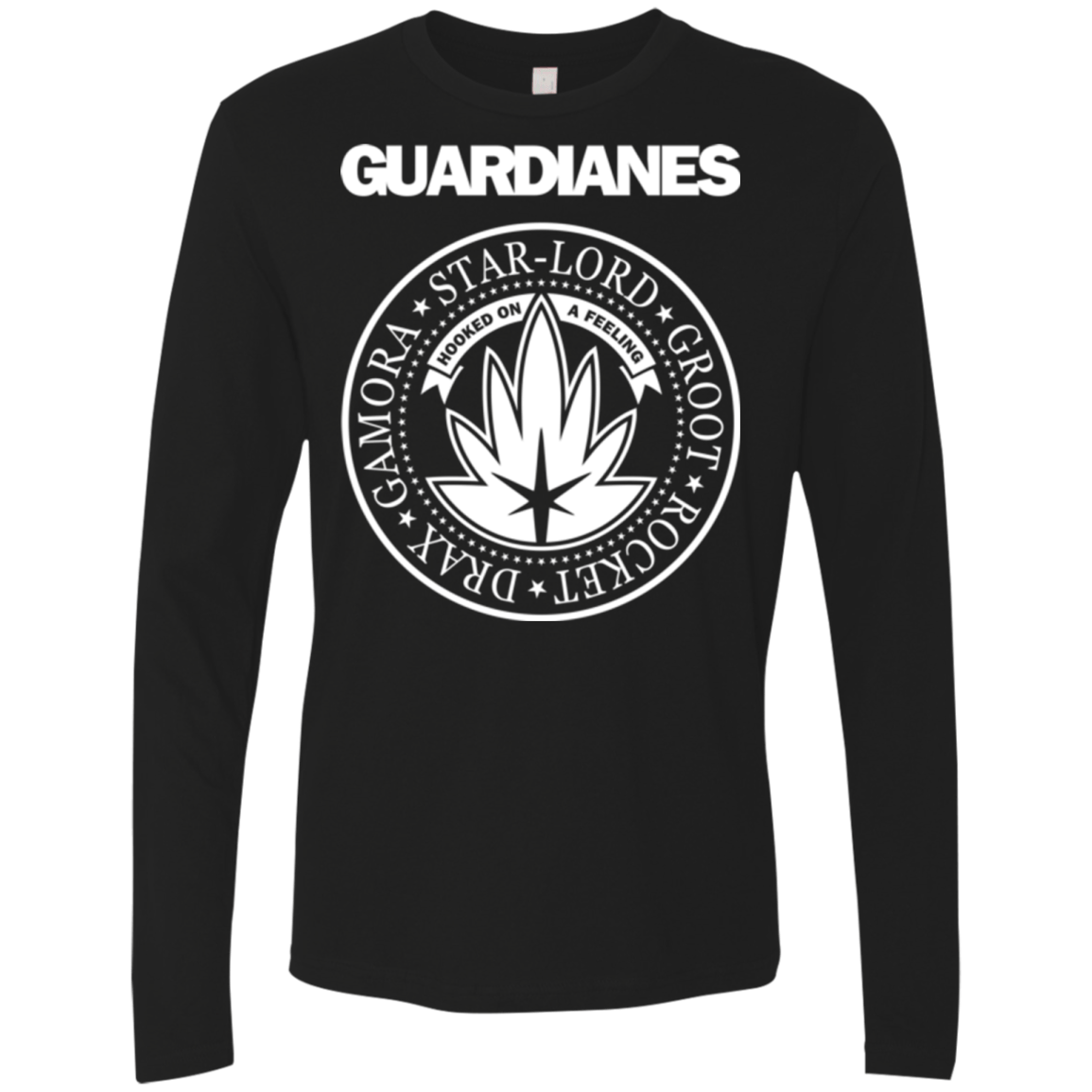 T-Shirts Black / Small Guardianes Men's Premium Long Sleeve