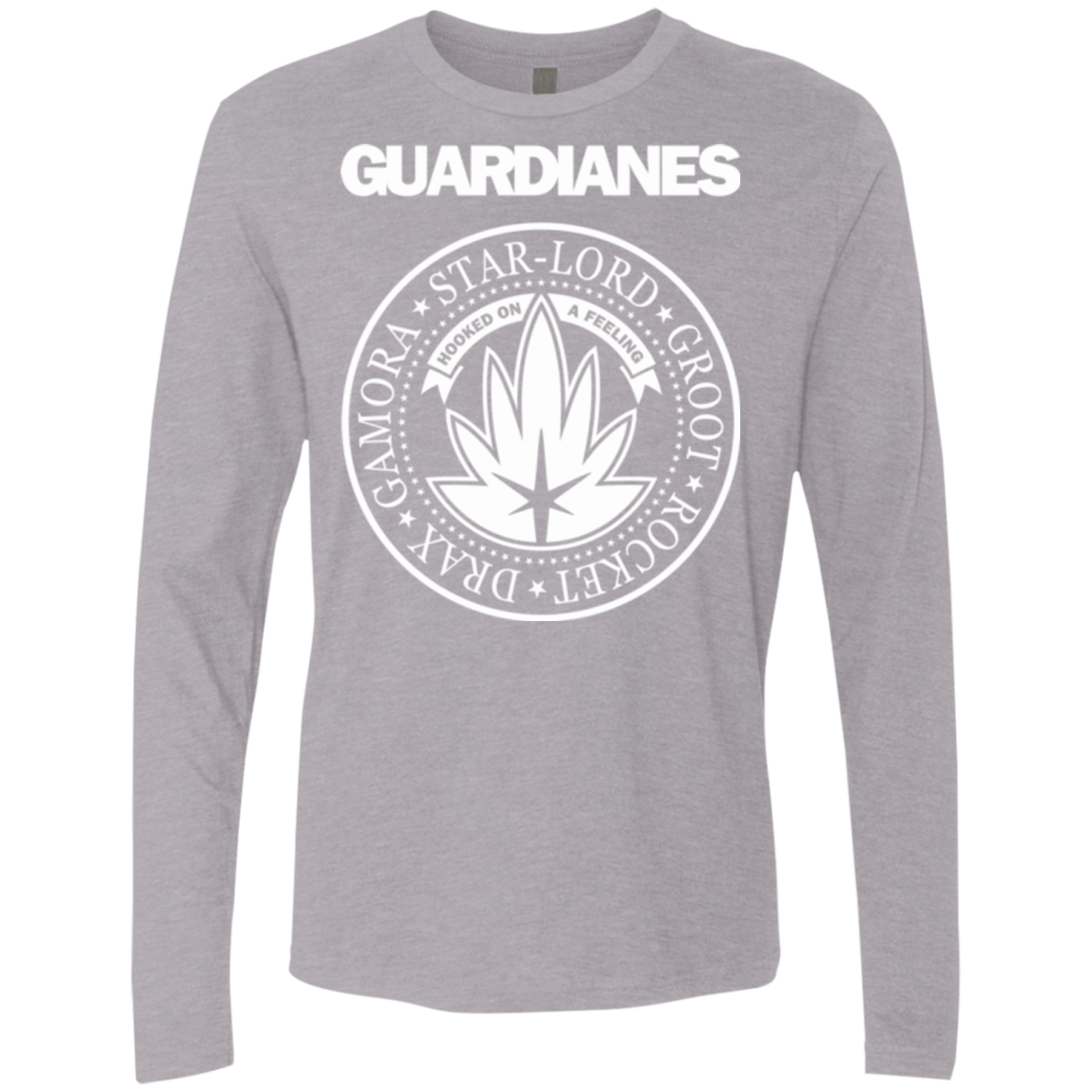 T-Shirts Heather Grey / Small Guardianes Men's Premium Long Sleeve
