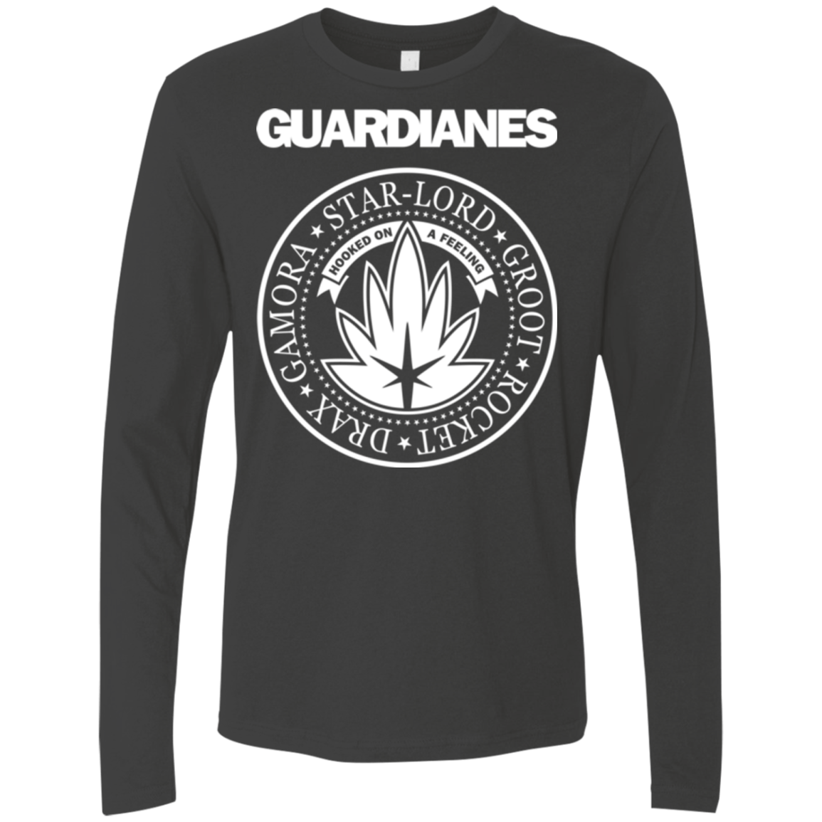 T-Shirts Heavy Metal / Small Guardianes Men's Premium Long Sleeve