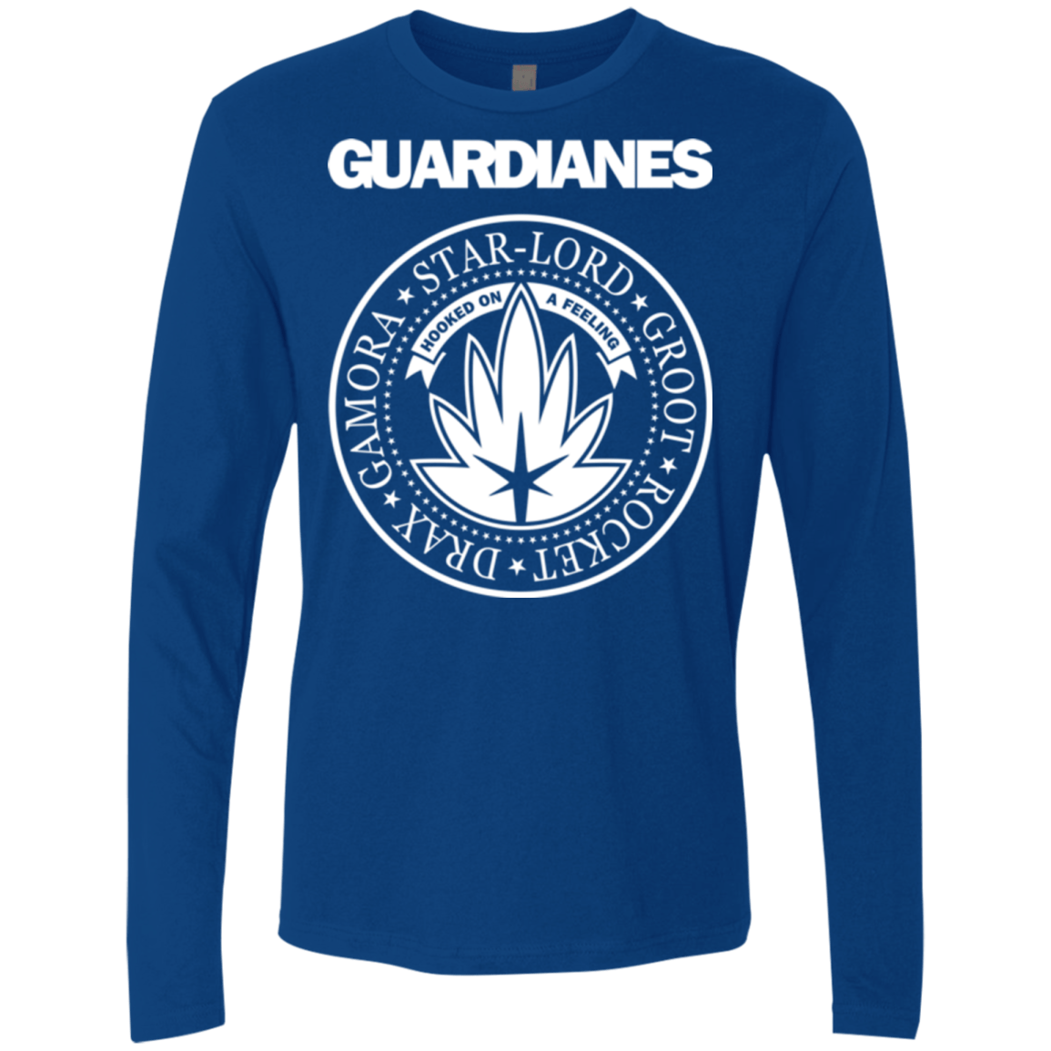 T-Shirts Royal / Small Guardianes Men's Premium Long Sleeve
