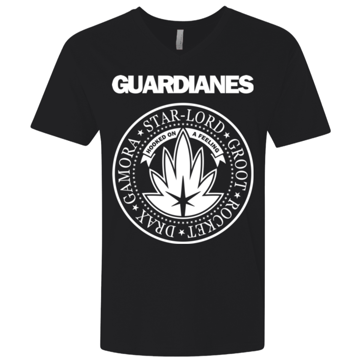T-Shirts Black / X-Small Guardianes Men's Premium V-Neck