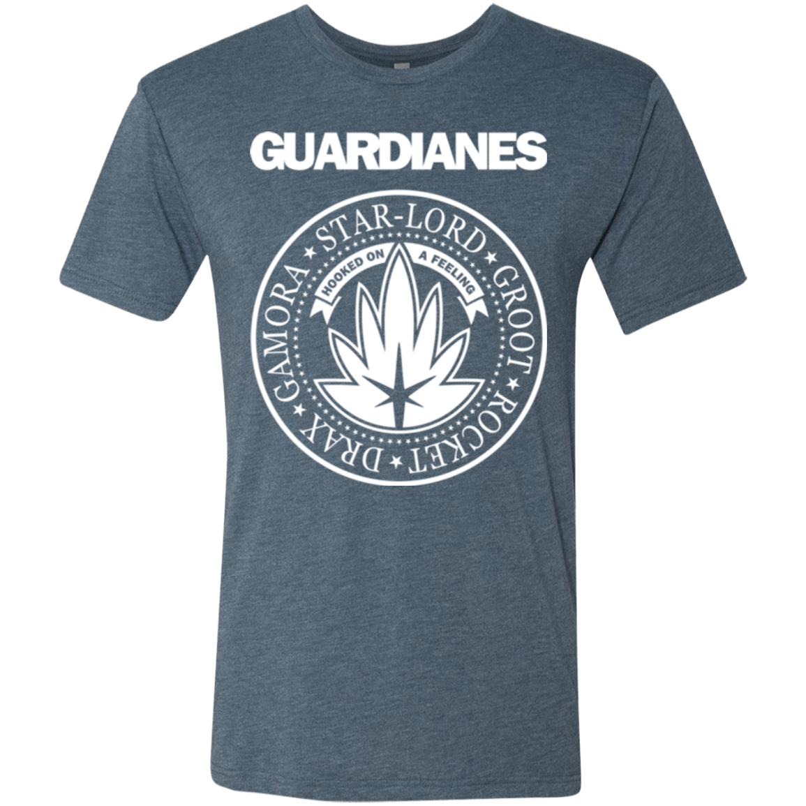 T-Shirts Indigo / Small Guardianes Men's Triblend T-Shirt