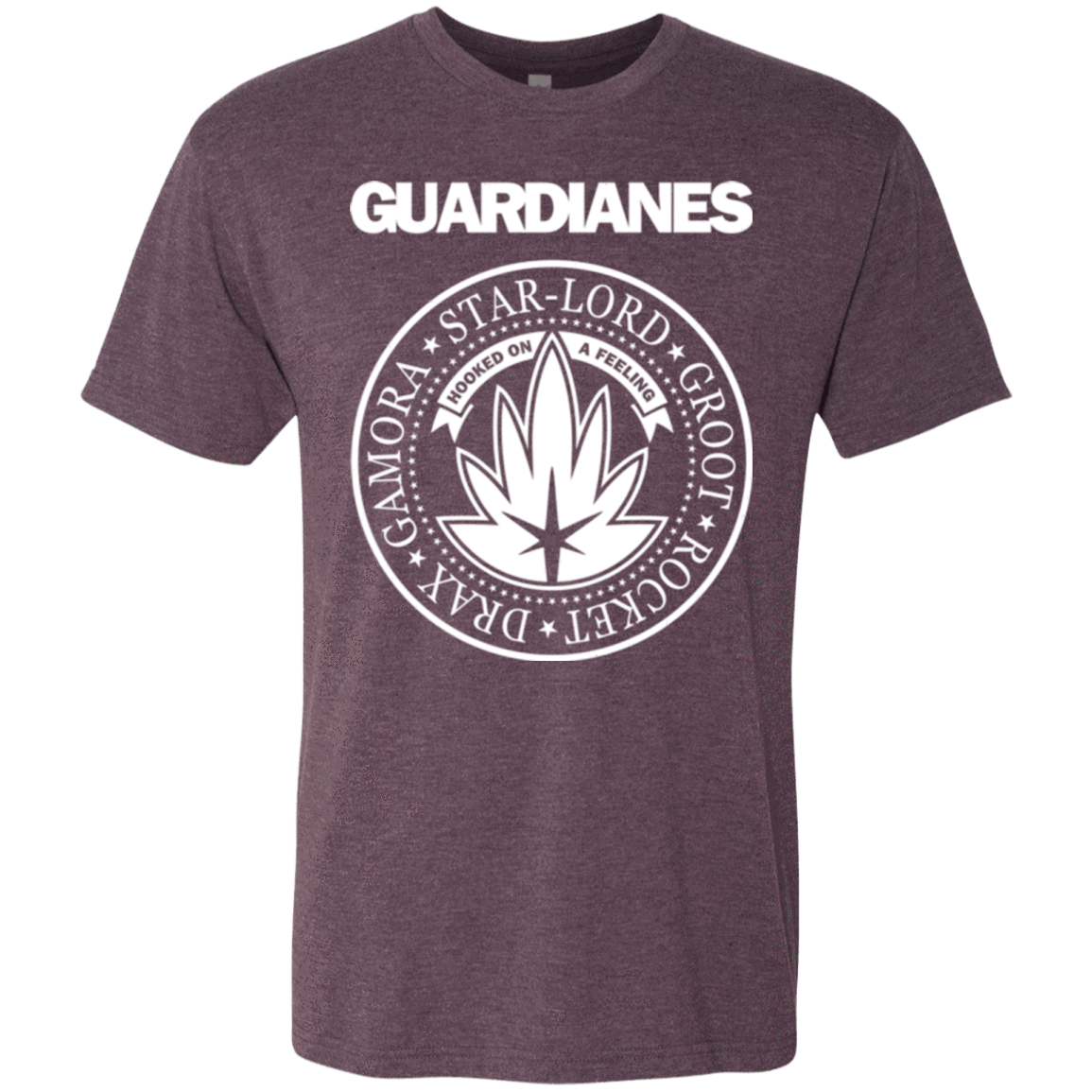 T-Shirts Vintage Purple / Small Guardianes Men's Triblend T-Shirt