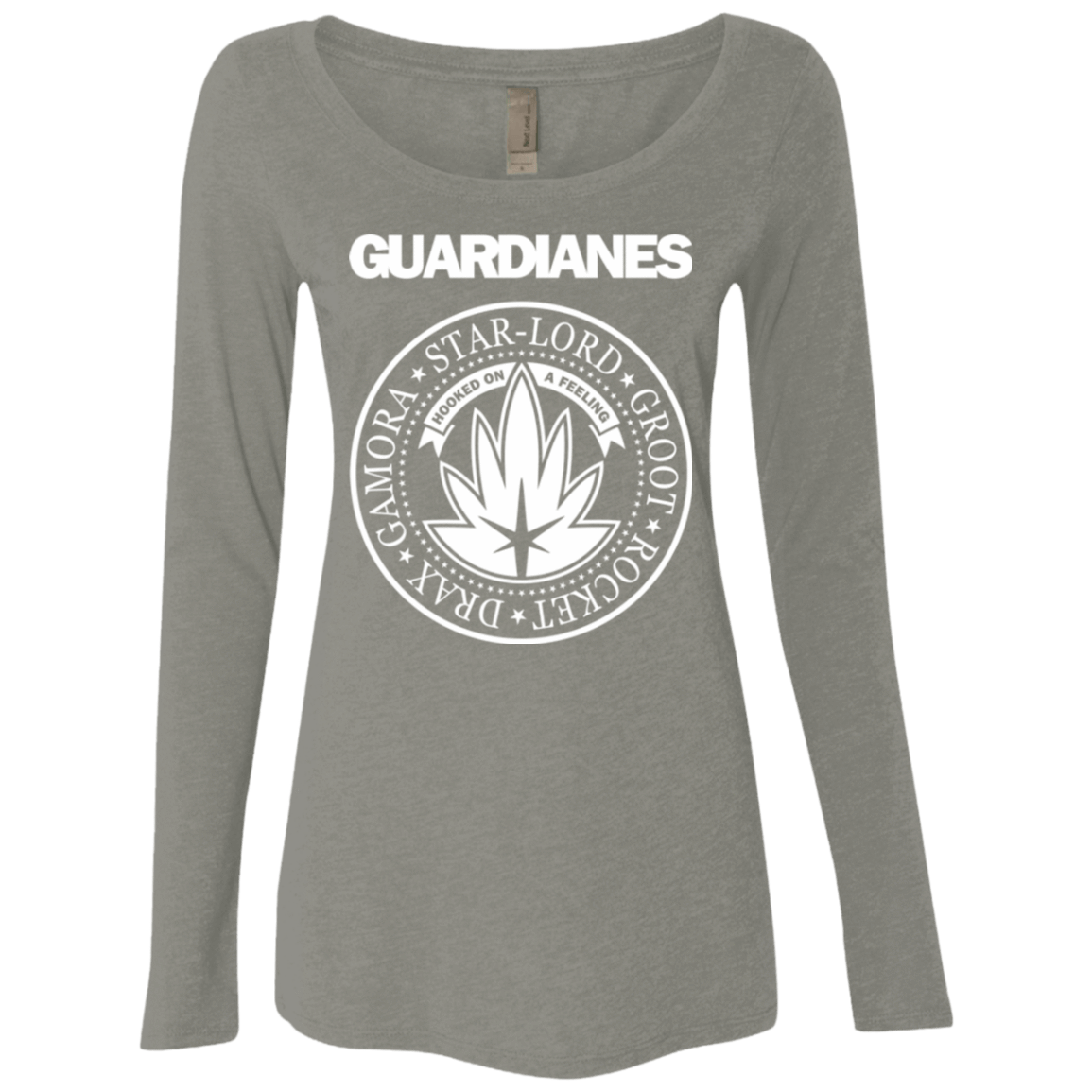 T-Shirts Venetian Grey / Small Guardianes Women's Triblend Long Sleeve Shirt