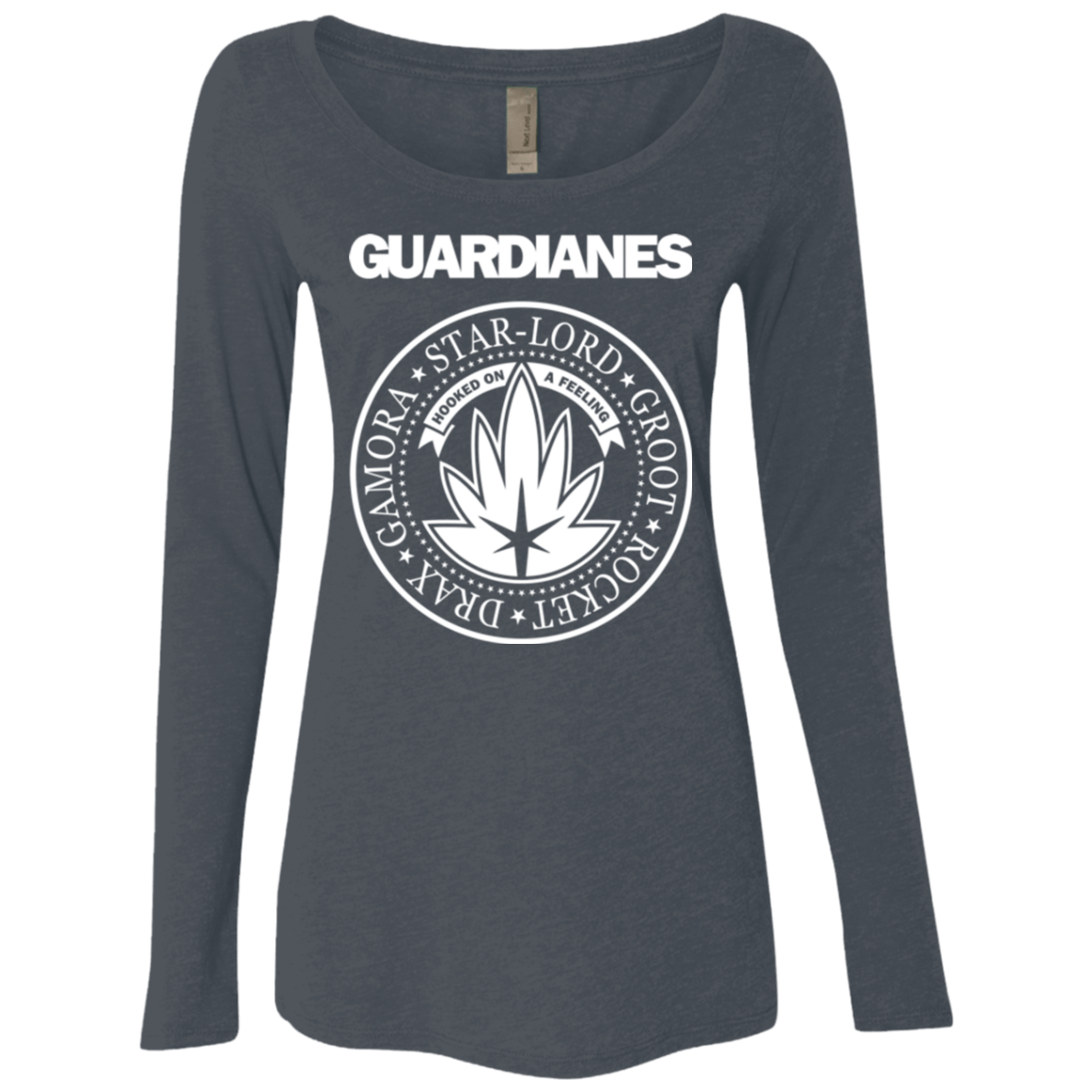 T-Shirts Vintage Navy / Small Guardianes Women's Triblend Long Sleeve Shirt