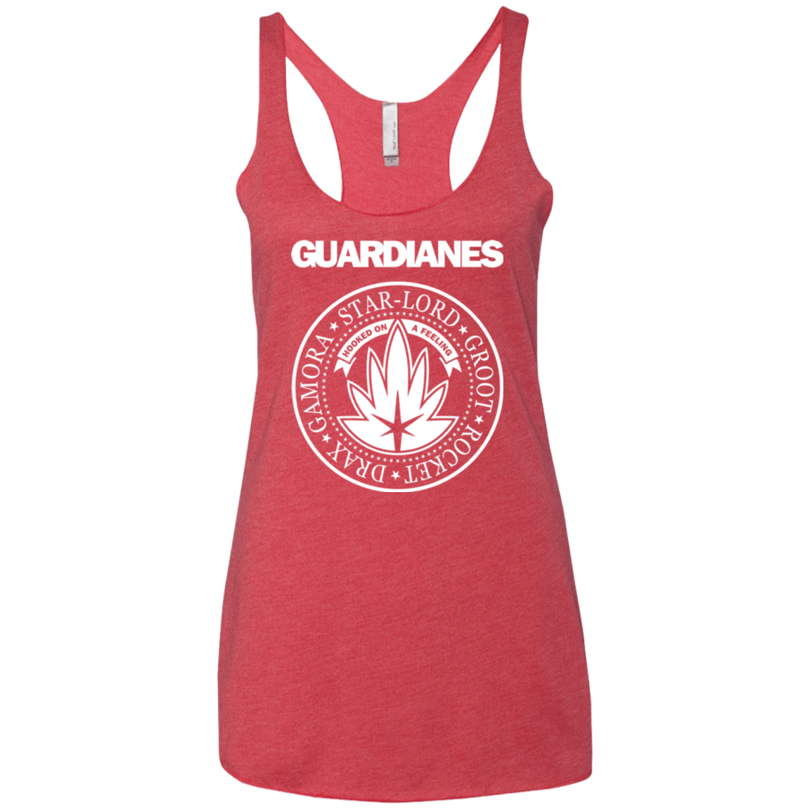 T-Shirts Vintage Red / X-Small Guardianes Women's Triblend Racerback Tank