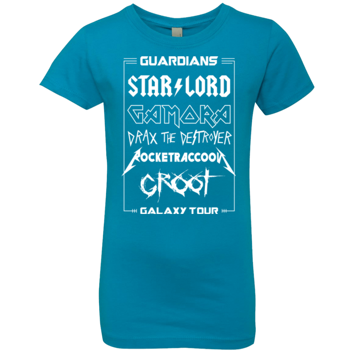 Guardians Galaxy Tour Girls Premium T-Shirt