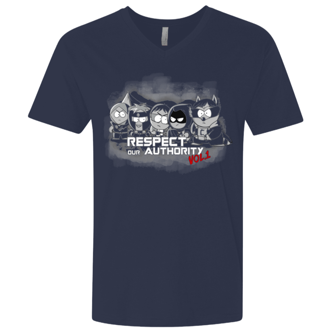 T-Shirts Midnight Navy / X-Small Guardians of AU2 Men's Premium V-Neck