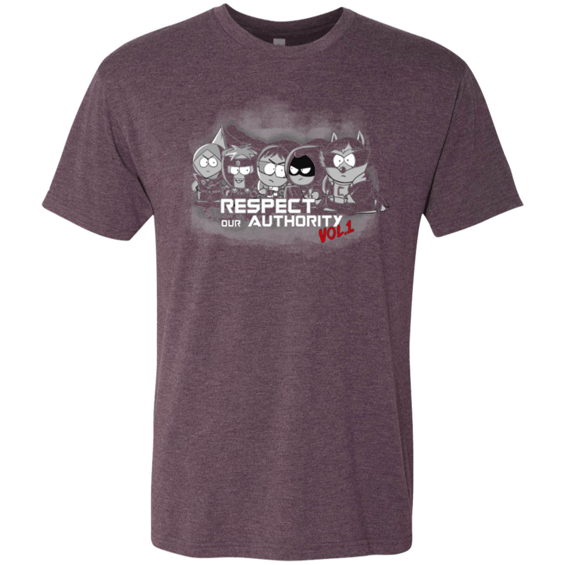 T-Shirts Vintage Purple / S Guardians of AU2 Men's Triblend T-Shirt