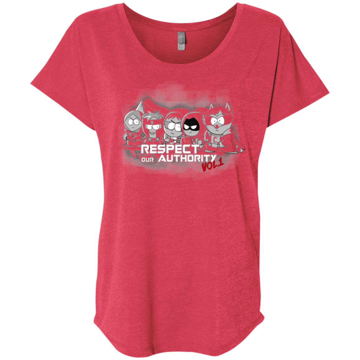 T-Shirts Vintage Red / X-Small Guardians of AU2 Triblend Dolman Sleeve