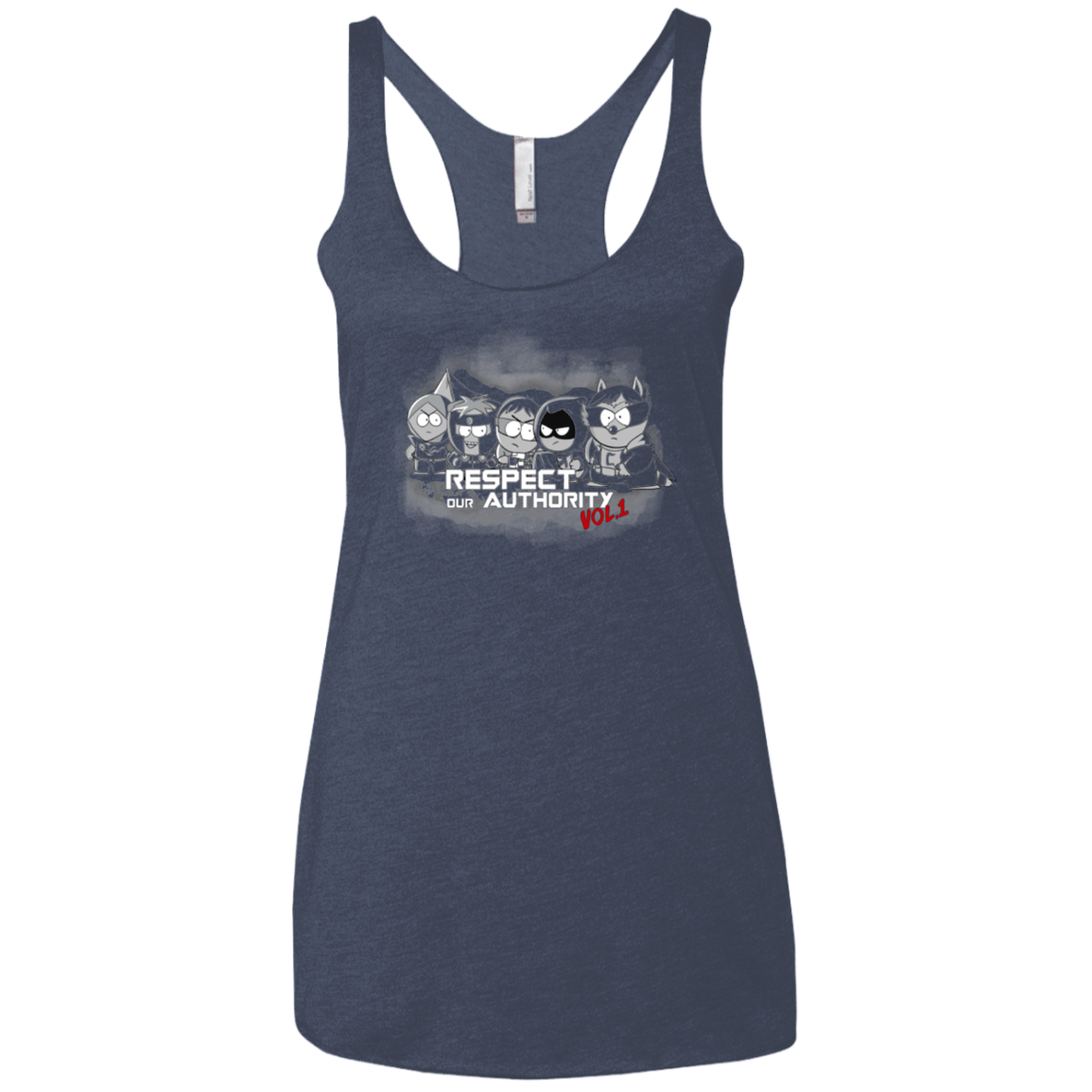 T-Shirts Vintage Navy / X-Small Guardians of AU2 Women's Triblend Racerback Tank