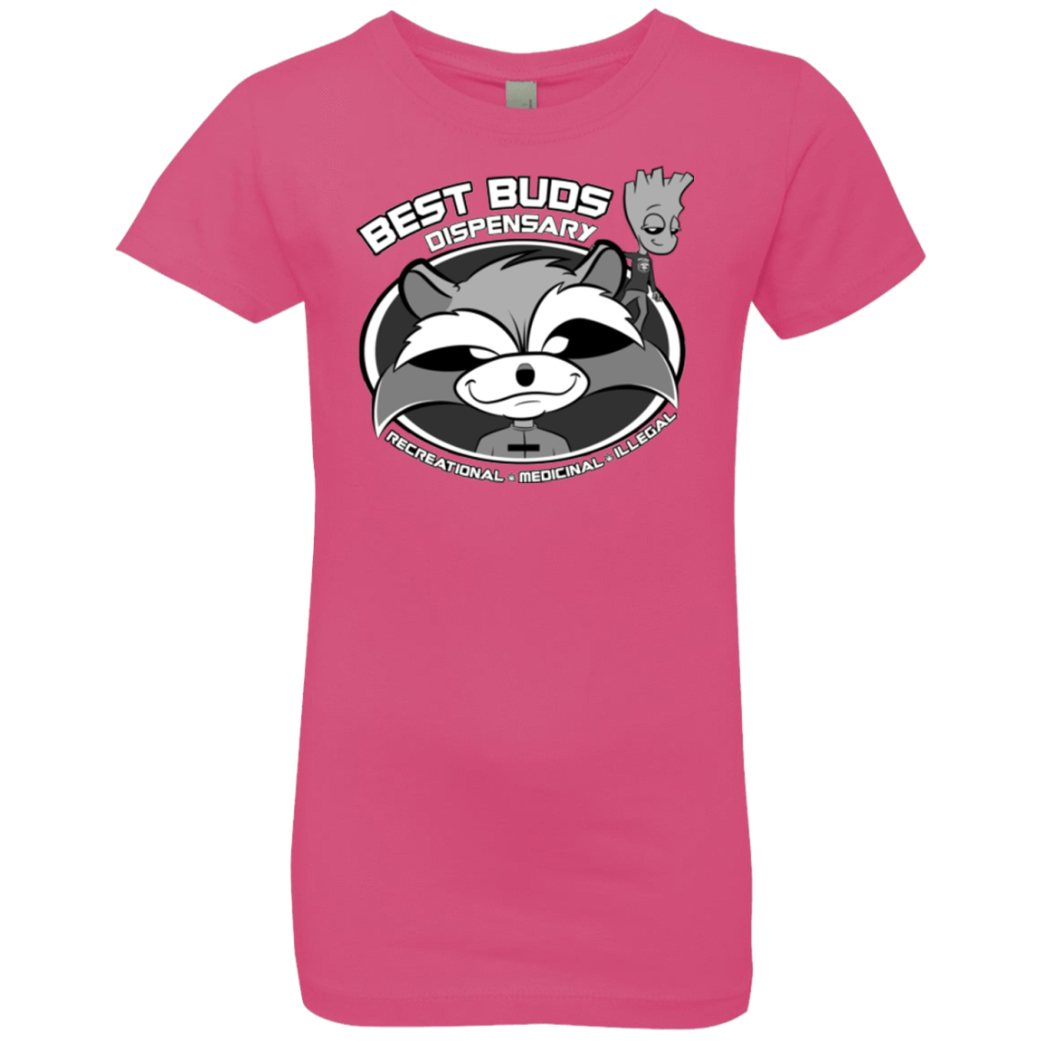 T-Shirts Hot Pink / YXS Guardians Of The Greenery Girls Premium T-Shirt