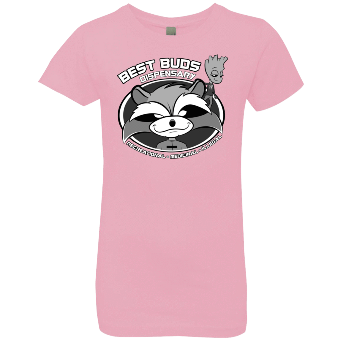 T-Shirts Light Pink / YXS Guardians Of The Greenery Girls Premium T-Shirt