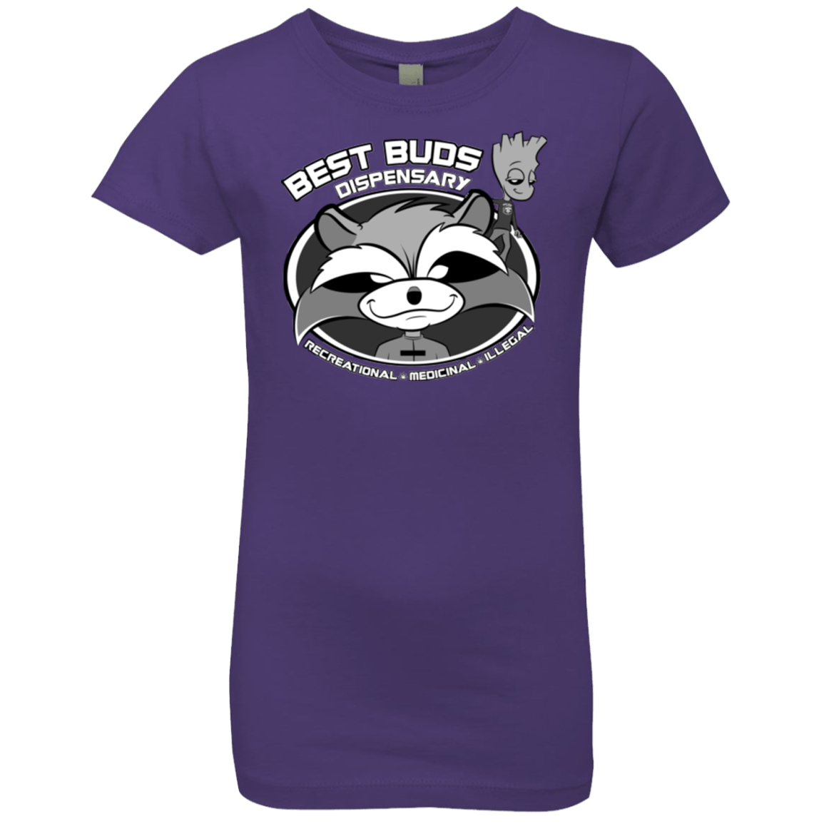 T-Shirts Purple Rush / YXS Guardians Of The Greenery Girls Premium T-Shirt