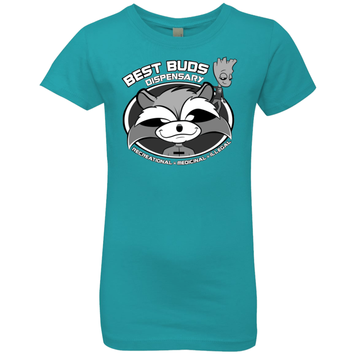 T-Shirts Tahiti Blue / YXS Guardians Of The Greenery Girls Premium T-Shirt