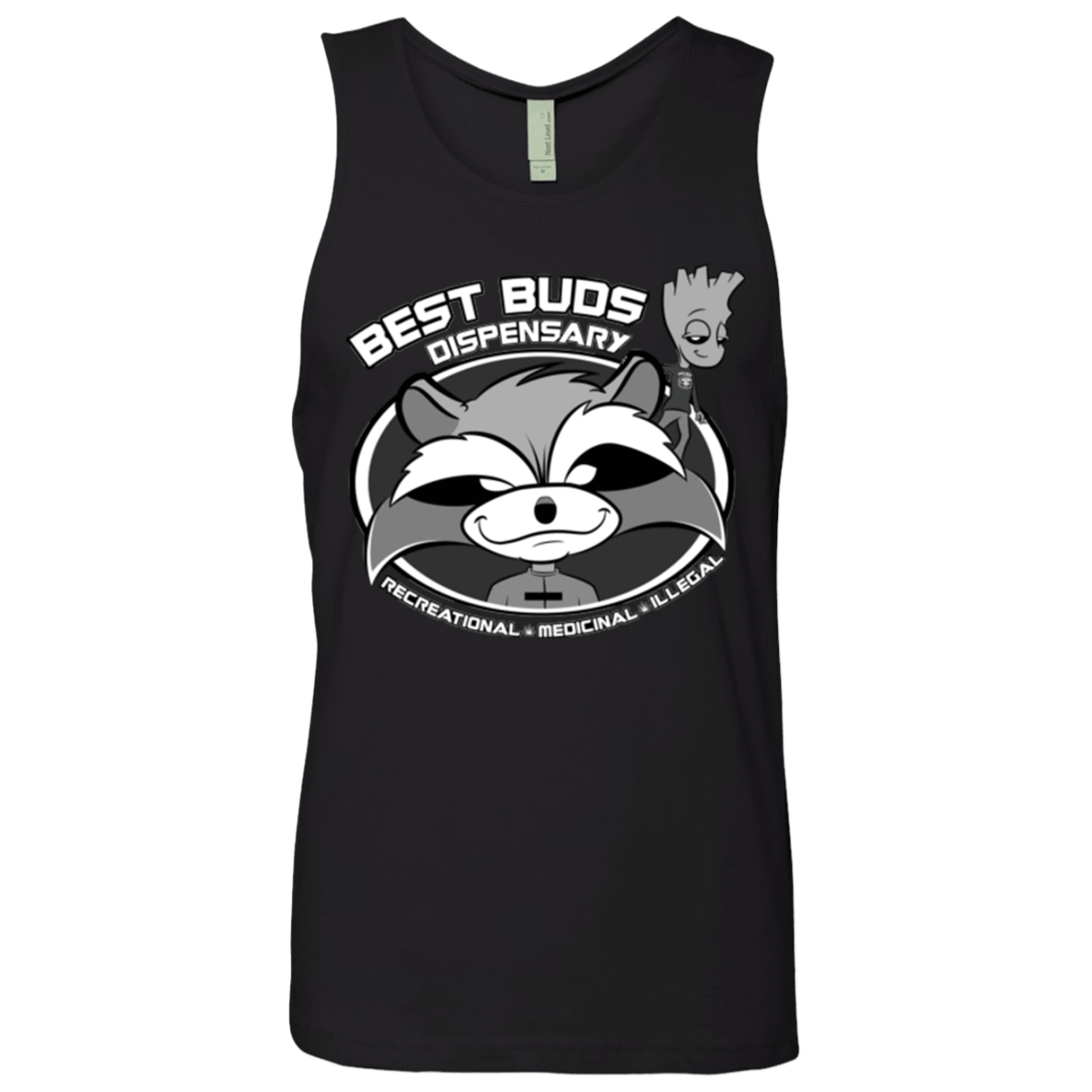 T-Shirts Black / Small Guardians Of The Greenery Men's Premium Tank Top
