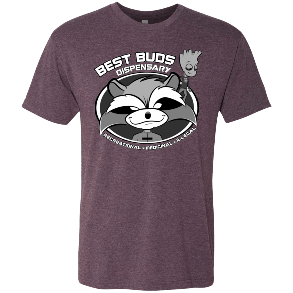 T-Shirts Vintage Purple / Small Guardians Of The Greenery Men's Triblend T-Shirt